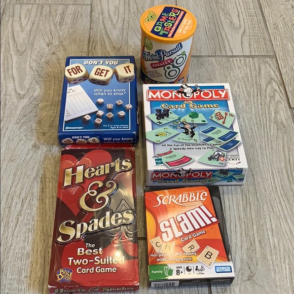 BUNDLE! 5 Travel Games - Perfect for Game Night! - Picture 1 of 12